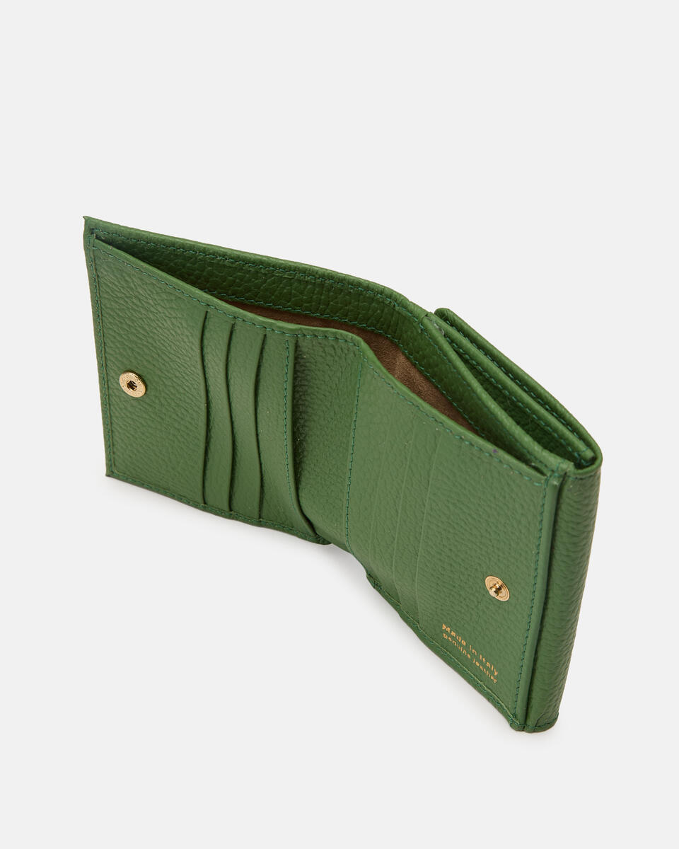 Small flap wallet Aloe  - Portafogli Donna - Portafogli Donna - Portafogli - Cuoieria Fiorentina