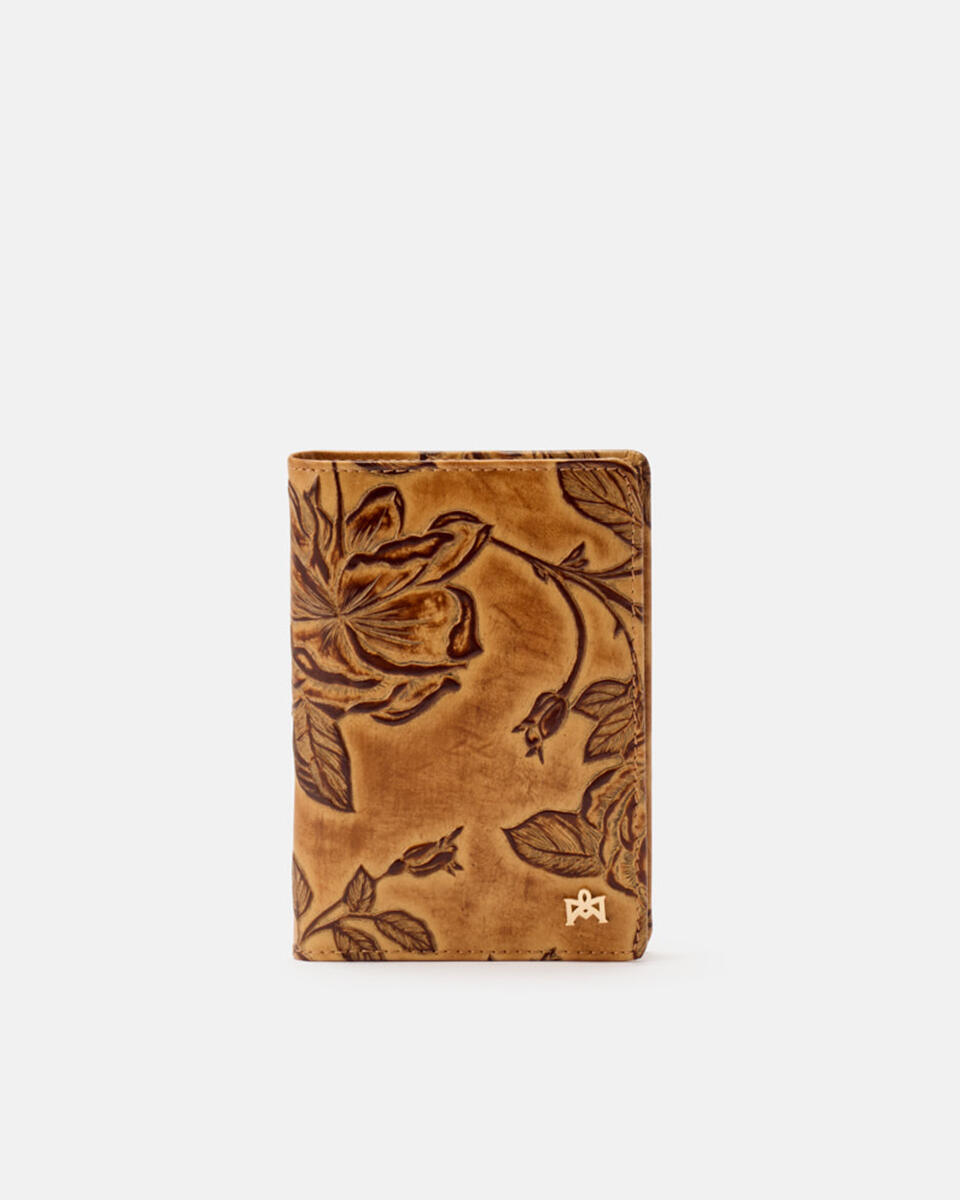 PASSPORT HOLDER Beige  - Travel Accessories - Travel Bags - Cuoieria Fiorentina