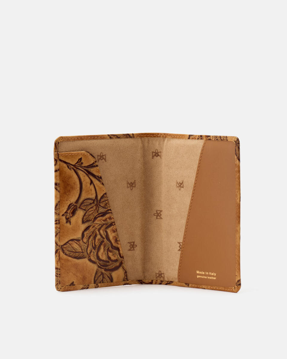 PASSPORT HOLDER Beige  - Travel Accessories - Travel Bags - Cuoieria Fiorentina
