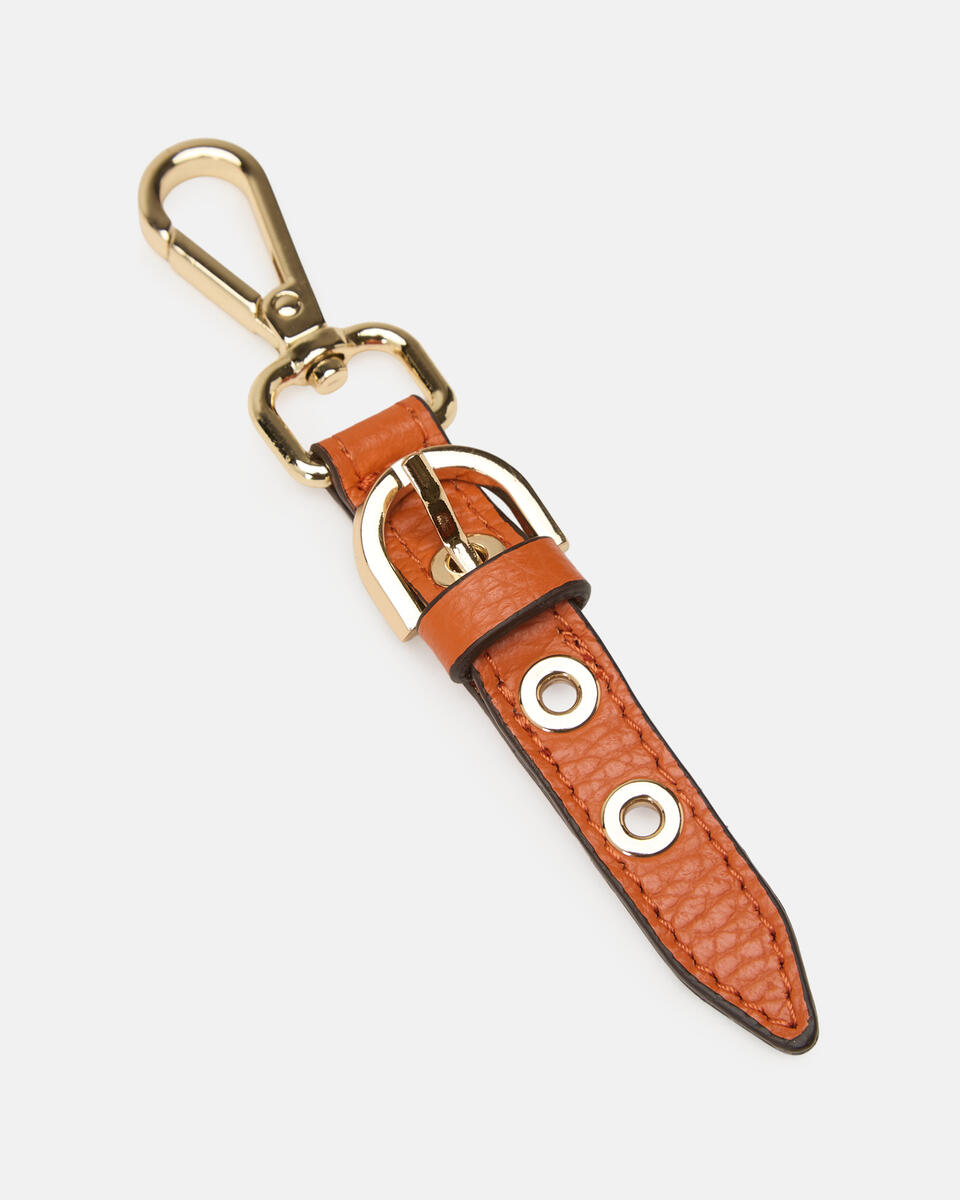 EVA SOFT CHARM Orange  - Key Holders - Women's Accessories - Accessories - Cuoieria Fiorentina