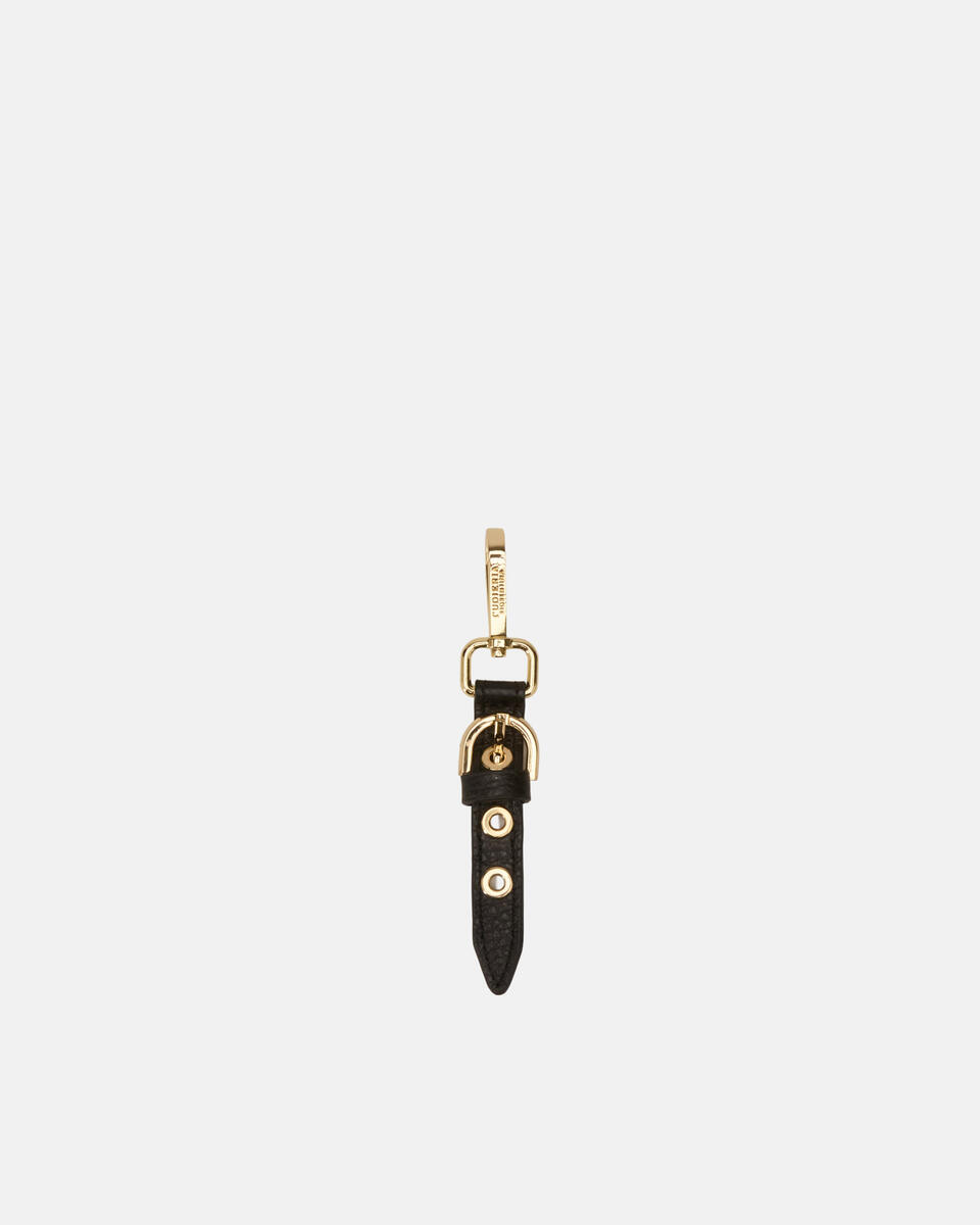 EVA SOFT CHARM Black  - Key Holders - Women's Accessories - Accessories - Cuoieria Fiorentina