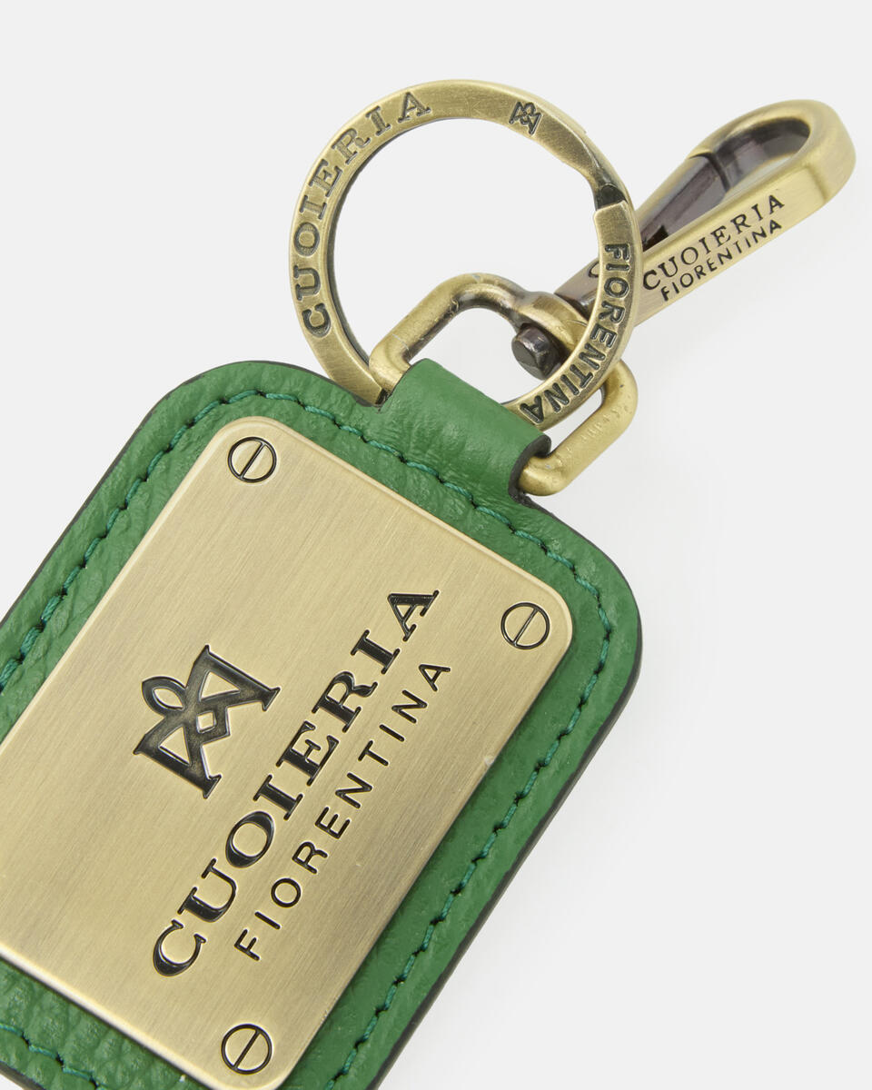 BELLA SELLERIA CHARM Aloe  - Key Holders - Women's Accessories - Accessories - Cuoieria Fiorentina