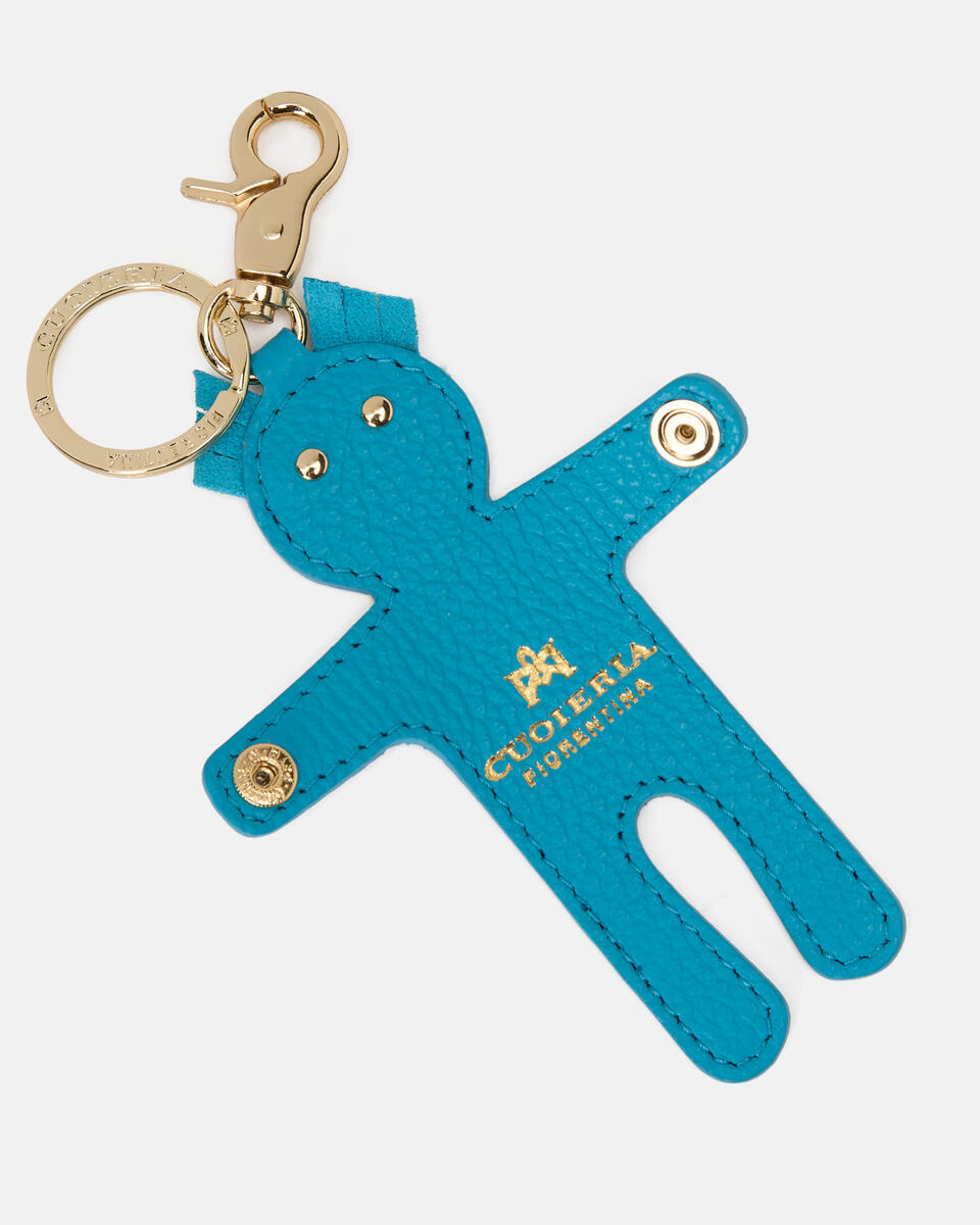 CHARM Turquoise  - Key Holders - Women's Accessories - Accessories - Cuoieria Fiorentina