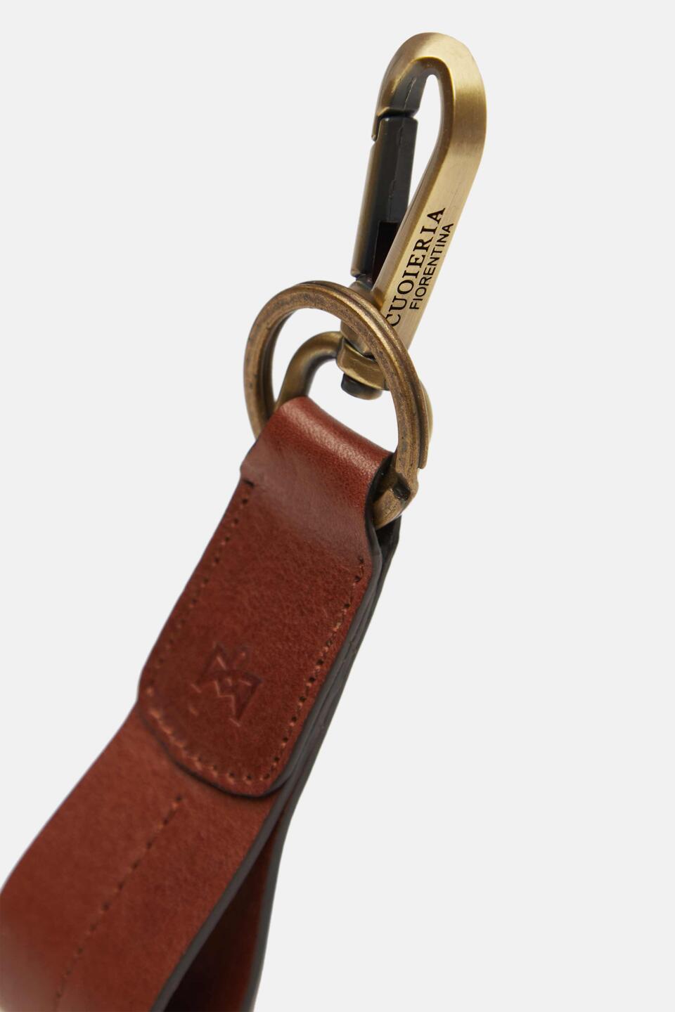 W&C portachiavi basic Marrone  - Portachiavi Donna - Accessori Uomo - Accessori - Cuoieria Fiorentina