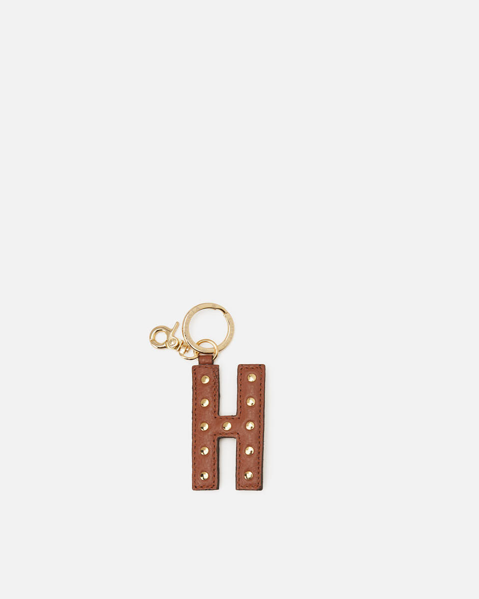 KEYCHAIN Caramel  - Key Holders - Women's Accessories - Accessories - Cuoieria Fiorentina