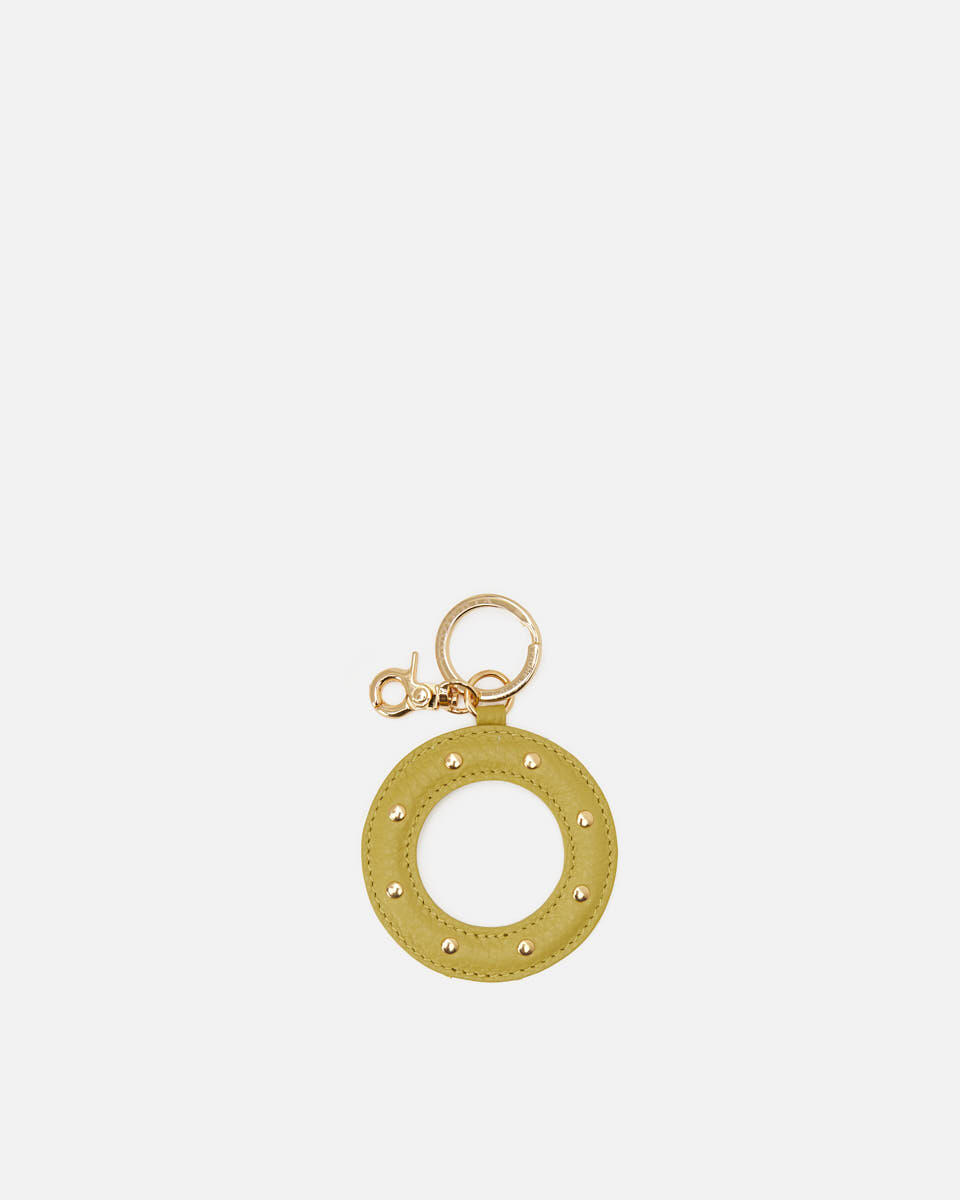 KEYCHAIN Lime  - Key Holders - Women's Accessories - Accessories - Cuoieria Fiorentina