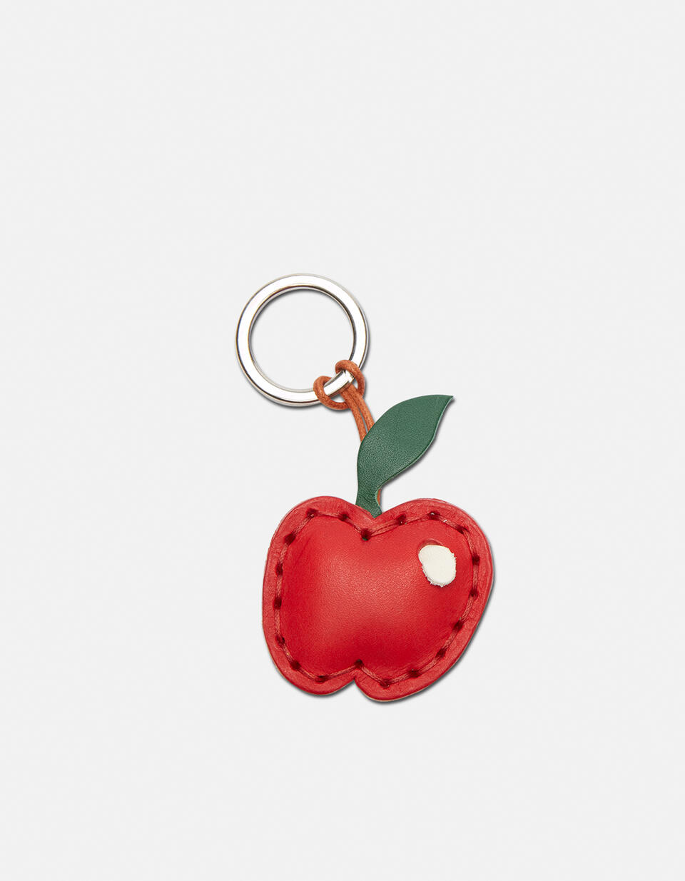 KEYCHAIN Red  - Key Holders - Women's Accessories - Accessories - Cuoieria Fiorentina