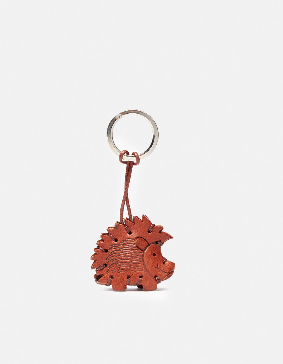 KEYCHAIN Brown  - Key Holders - Women's Accessories - Accessories - Cuoieria Fiorentina