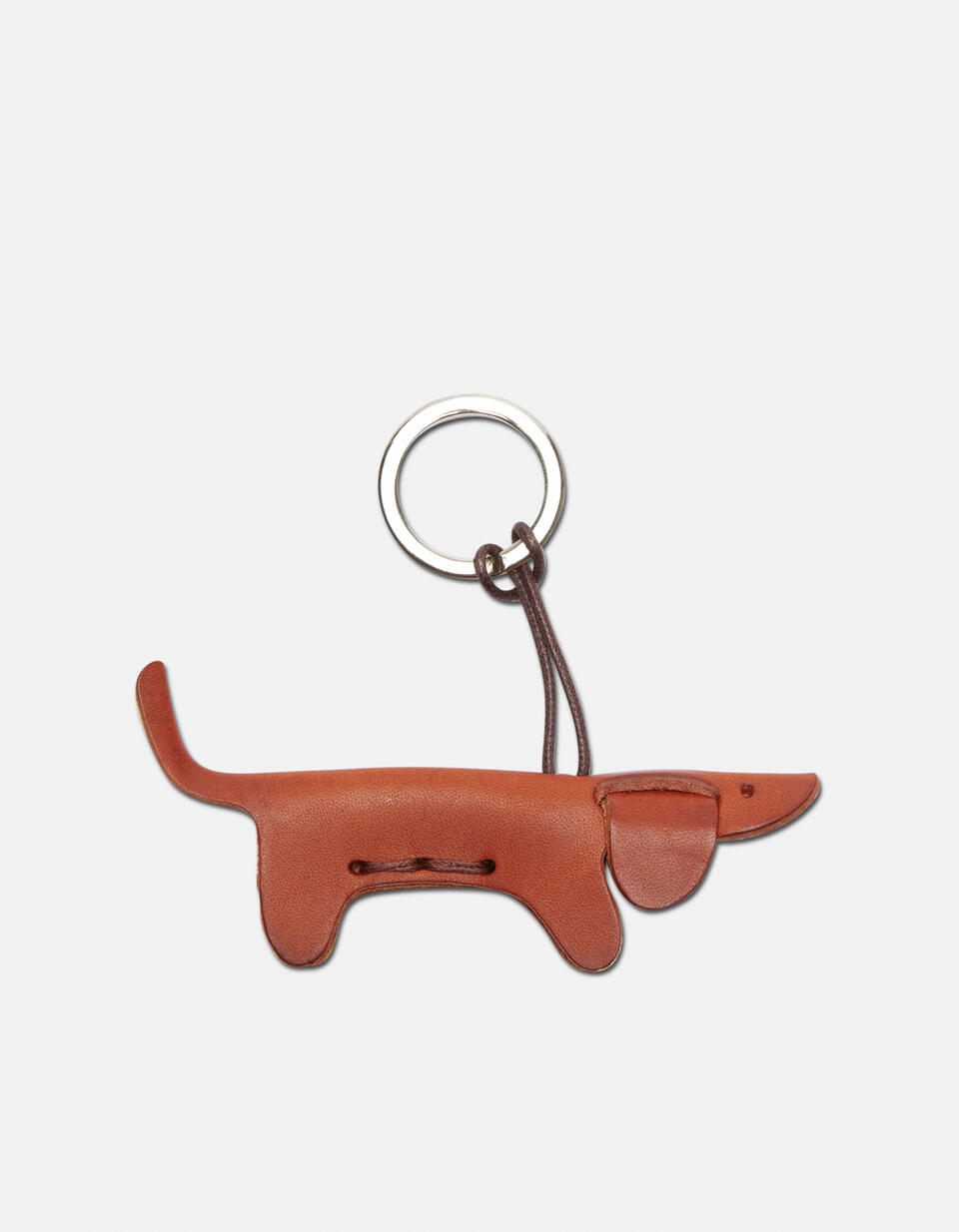 KEYRING Brown  - Key Holders - Women's Accessories - Accessories - Cuoieria Fiorentina