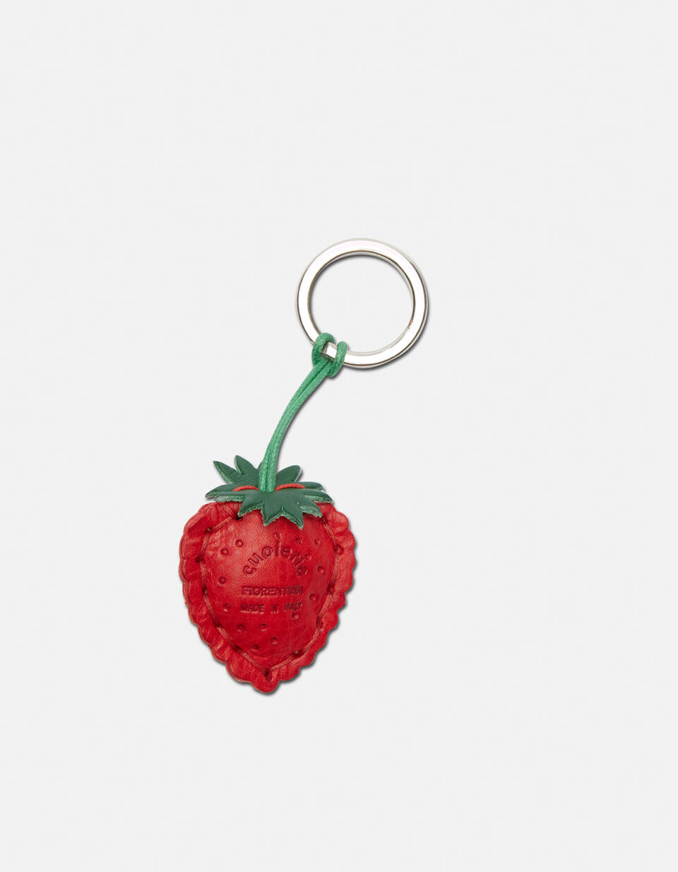 KEYCHAIN Red  - Key Holders - Women's Accessories - Accessories - Cuoieria Fiorentina
