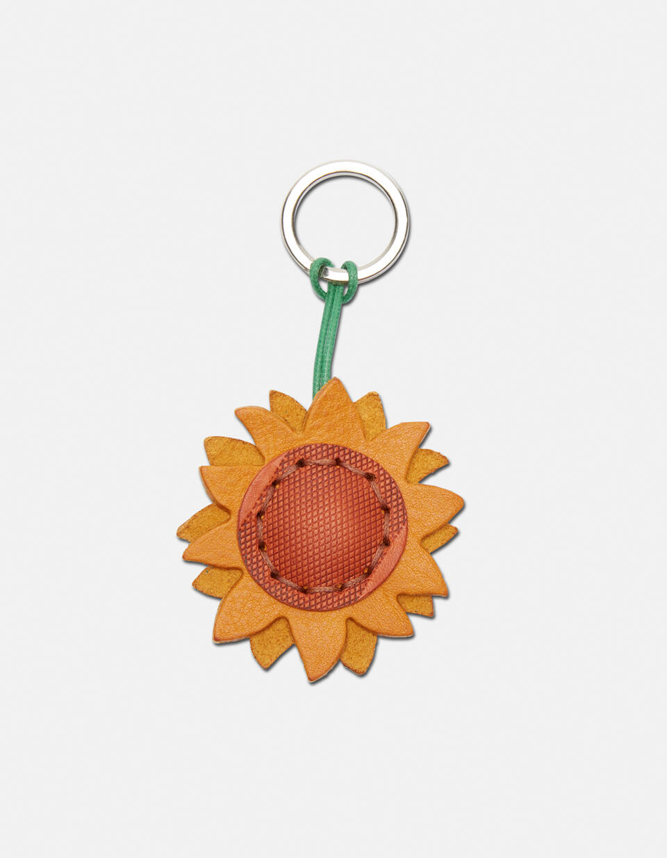 KEYCHAIN Yellow  - Key Holders - Women's Accessories - Accessories - Cuoieria Fiorentina