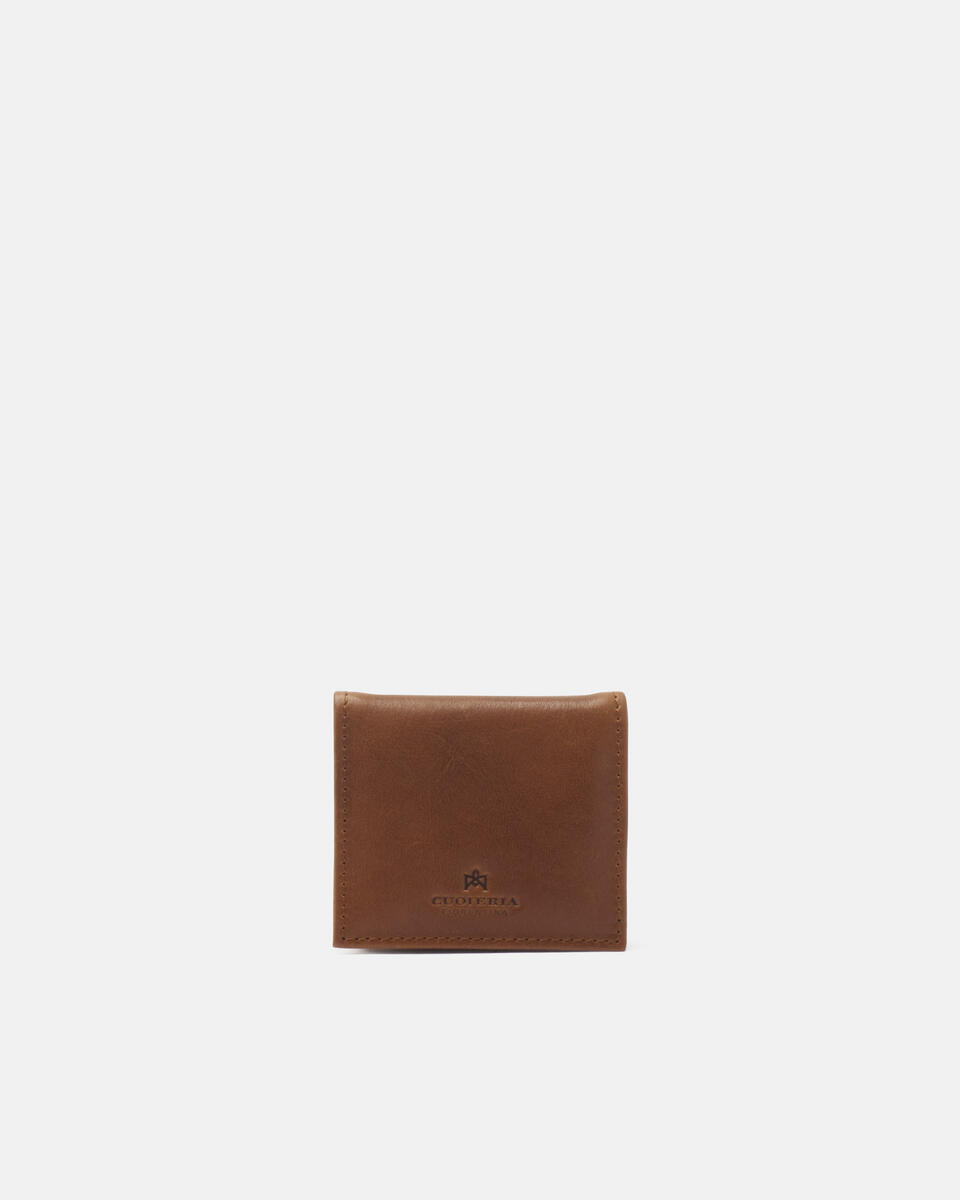 COIN PURSE Brown  - Women's Wallets - Men's Wallets - Wallets - Cuoieria Fiorentina