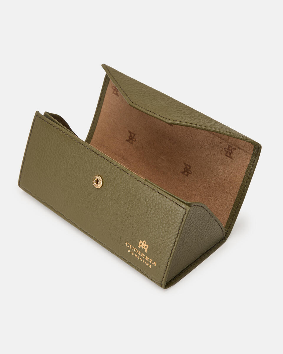 Porta occhiali pieghevole Militare  - Accessori Da Viaggio - Borse Da Viaggio - Cuoieria Fiorentina