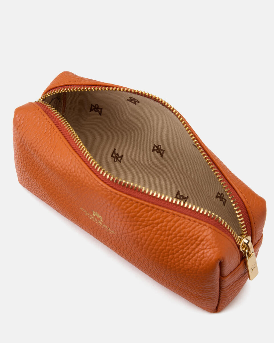 Make up case Orange  - Necessaire - Women's Accessories - Accessories - Cuoieria Fiorentina