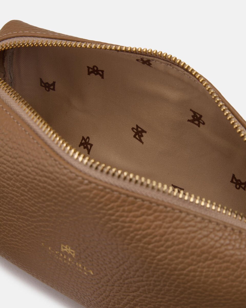 Velvet Portatrucchi grande Desert  - Necessaire - Accessori Donna - Accessori - Cuoieria Fiorentina