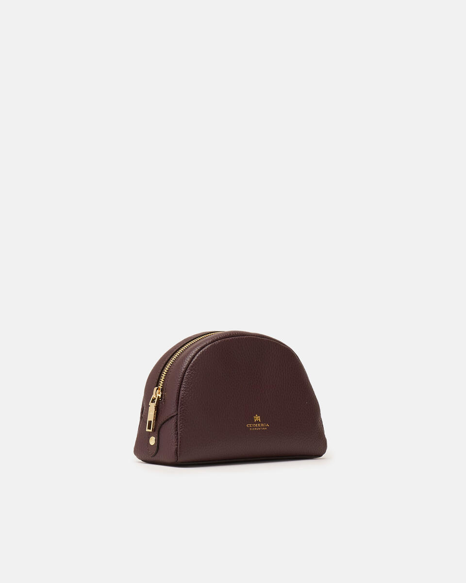 Lua Portatrucchi Coffee  - Necessaire - Women's Accessories - Accessories - Cuoieria Fiorentina
