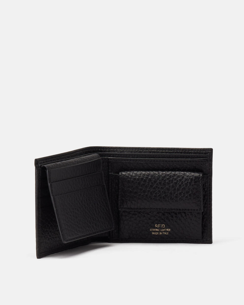 WALLET Black  - Women's Wallets - Men's Wallets - Wallets - Cuoieria Fiorentina