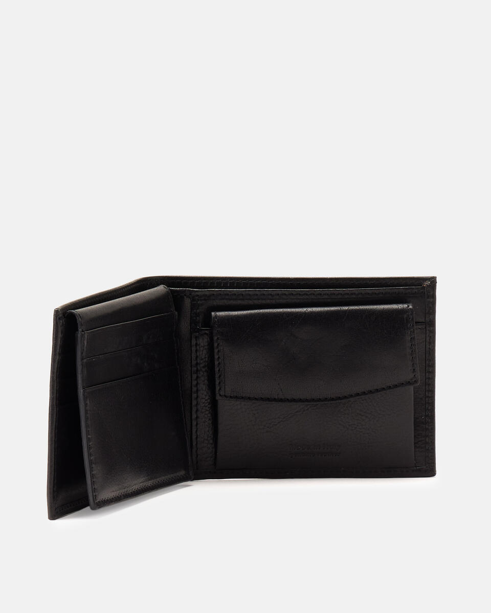 large wallet Black  - Women's Wallets - Men's Wallets - Wallets - Cuoieria Fiorentina