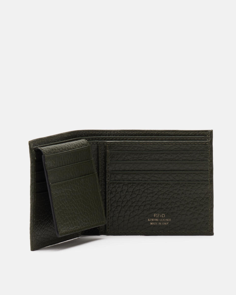 WALLET WITH DOCUMENT COMPARTMENT Tea  - Women's Wallets - Men's Wallets - Wallets - Cuoieria Fiorentina