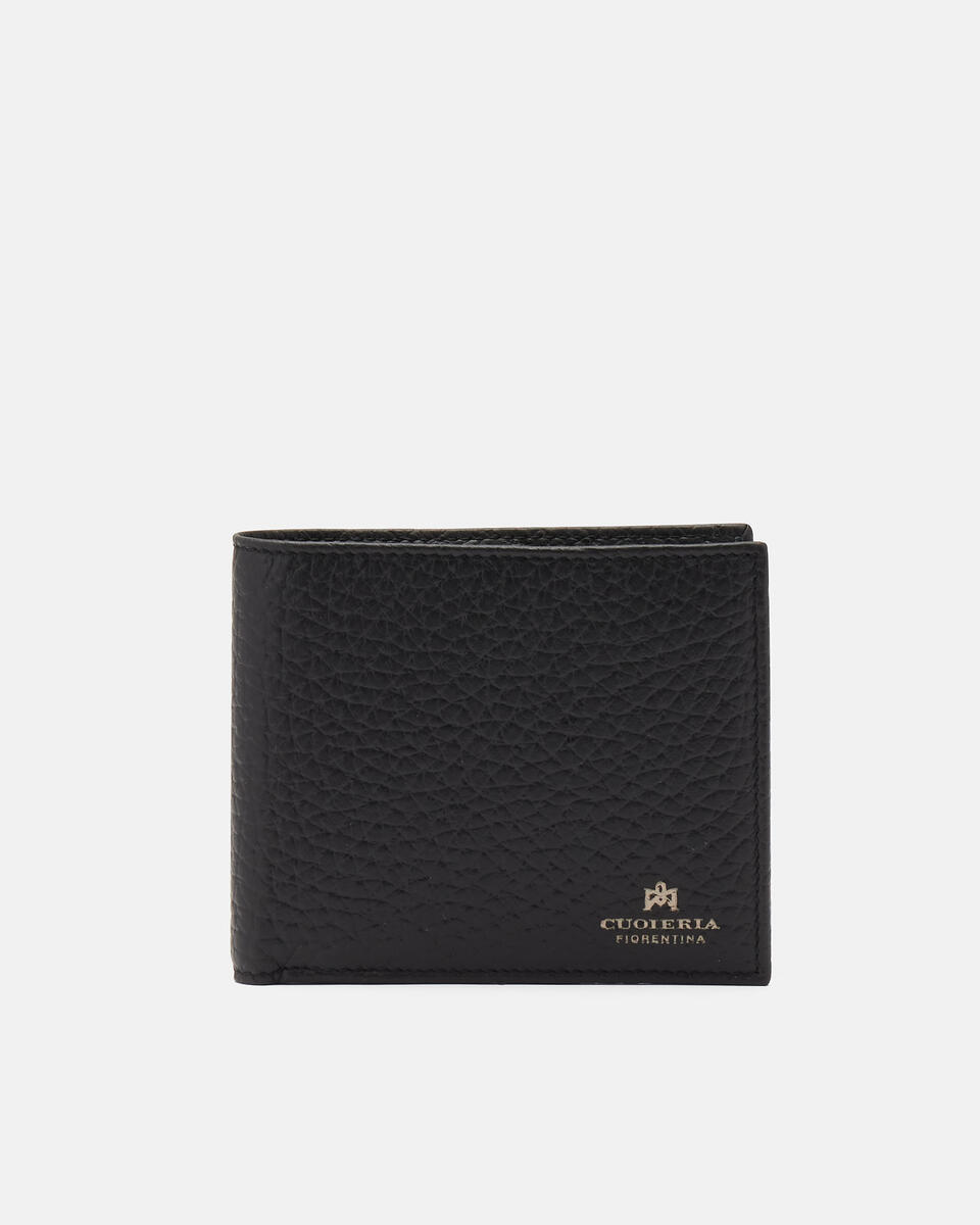 BASIC WALLET Black  - Women's Wallets - Men's Wallets - Wallets - Cuoieria Fiorentina