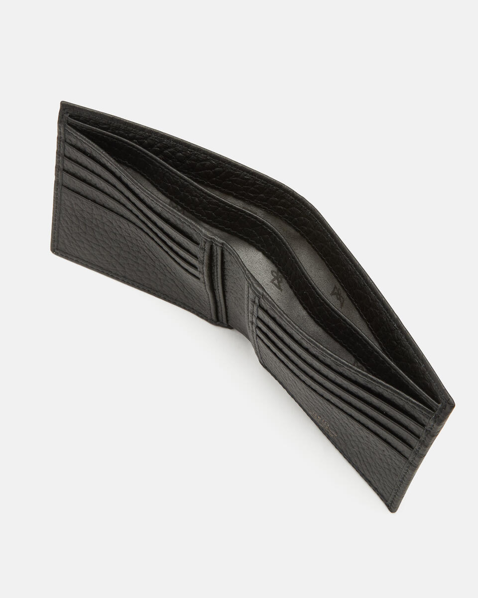 BASIC WALLET Black  - Women's Wallets - Men's Wallets - Wallets - Cuoieria Fiorentina
