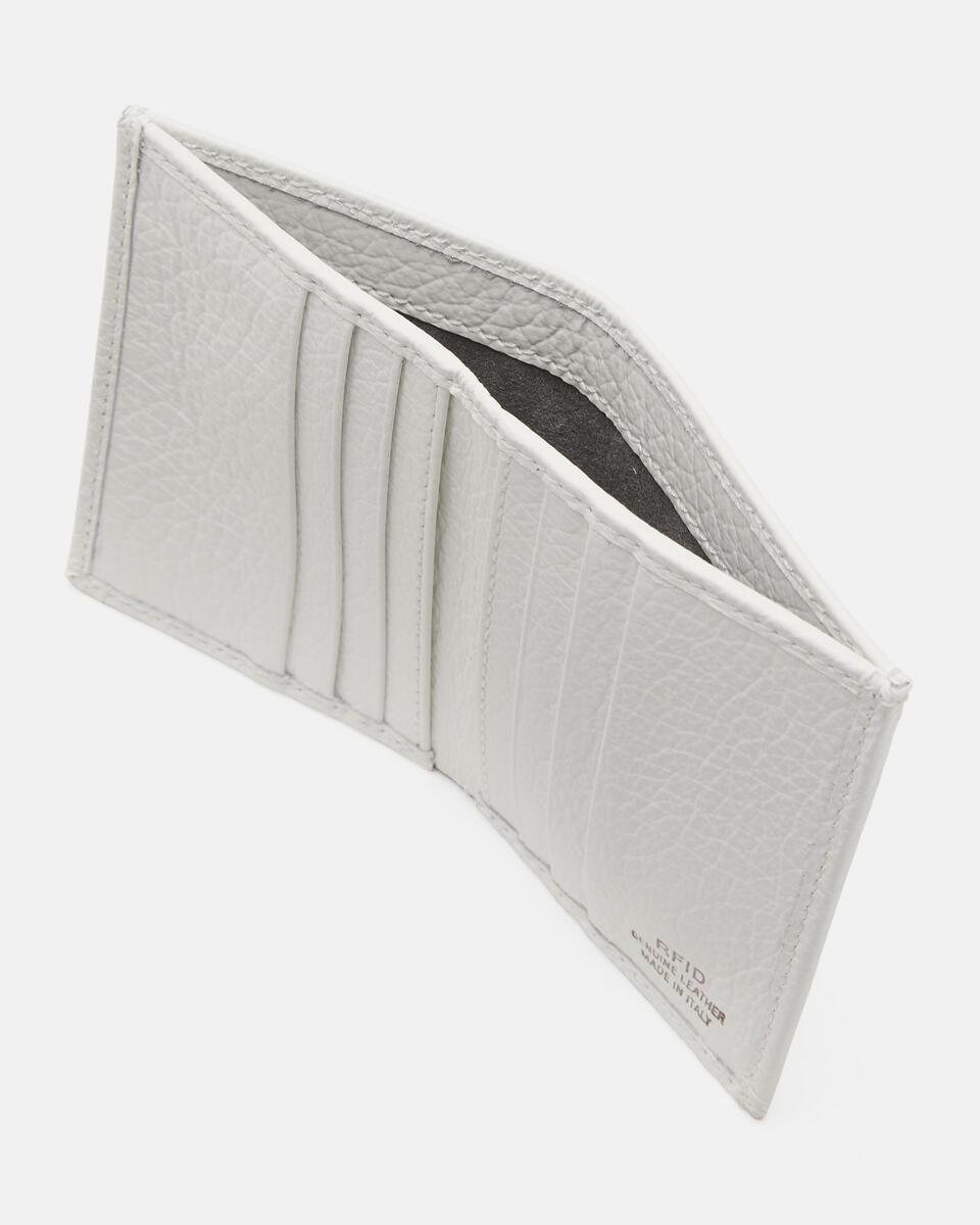CARD HOLDER White  - Women's Wallets - Men's Wallets - Wallets - Cuoieria Fiorentina