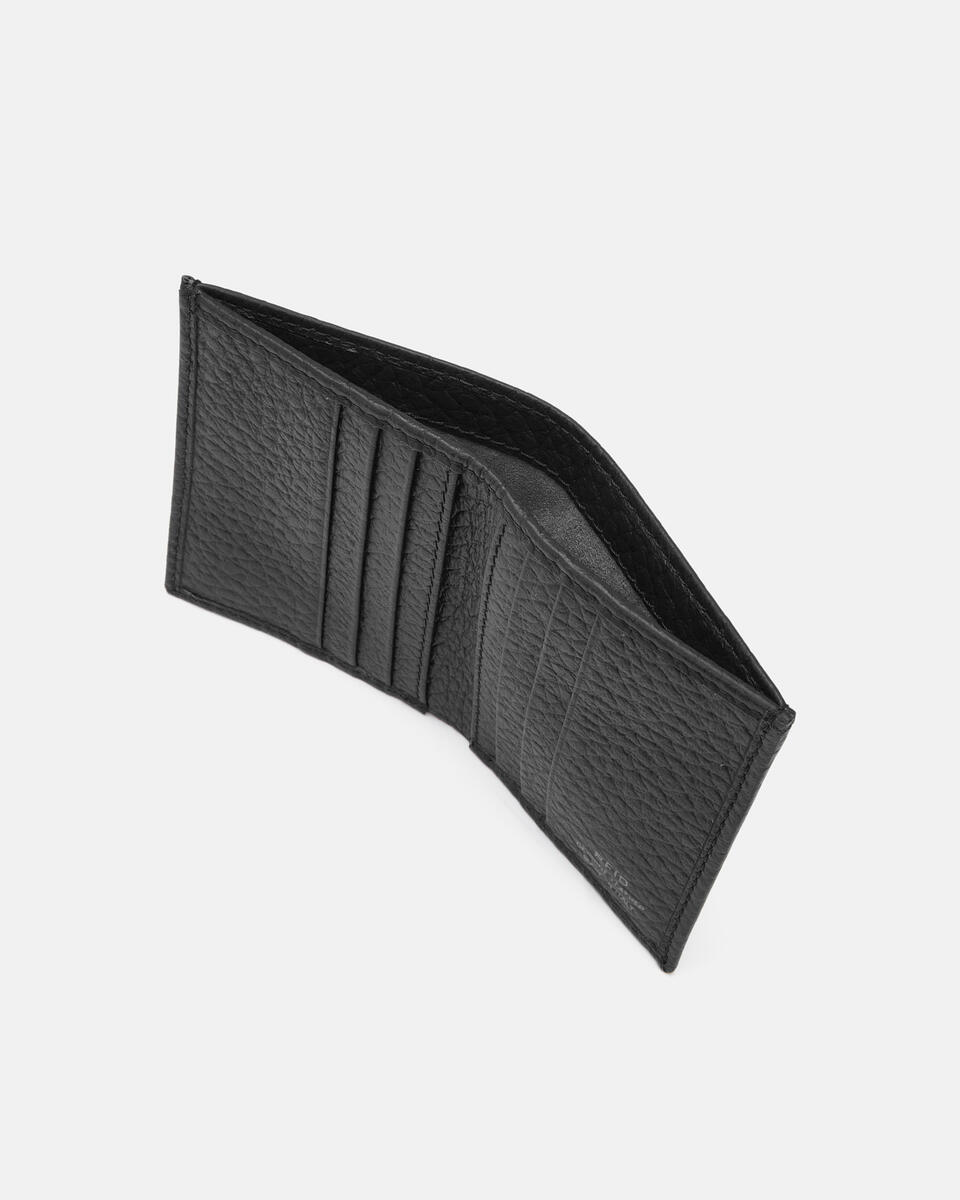CARD HOLDER Black  - Women's Wallets - Men's Wallets - Wallets - Cuoieria Fiorentina