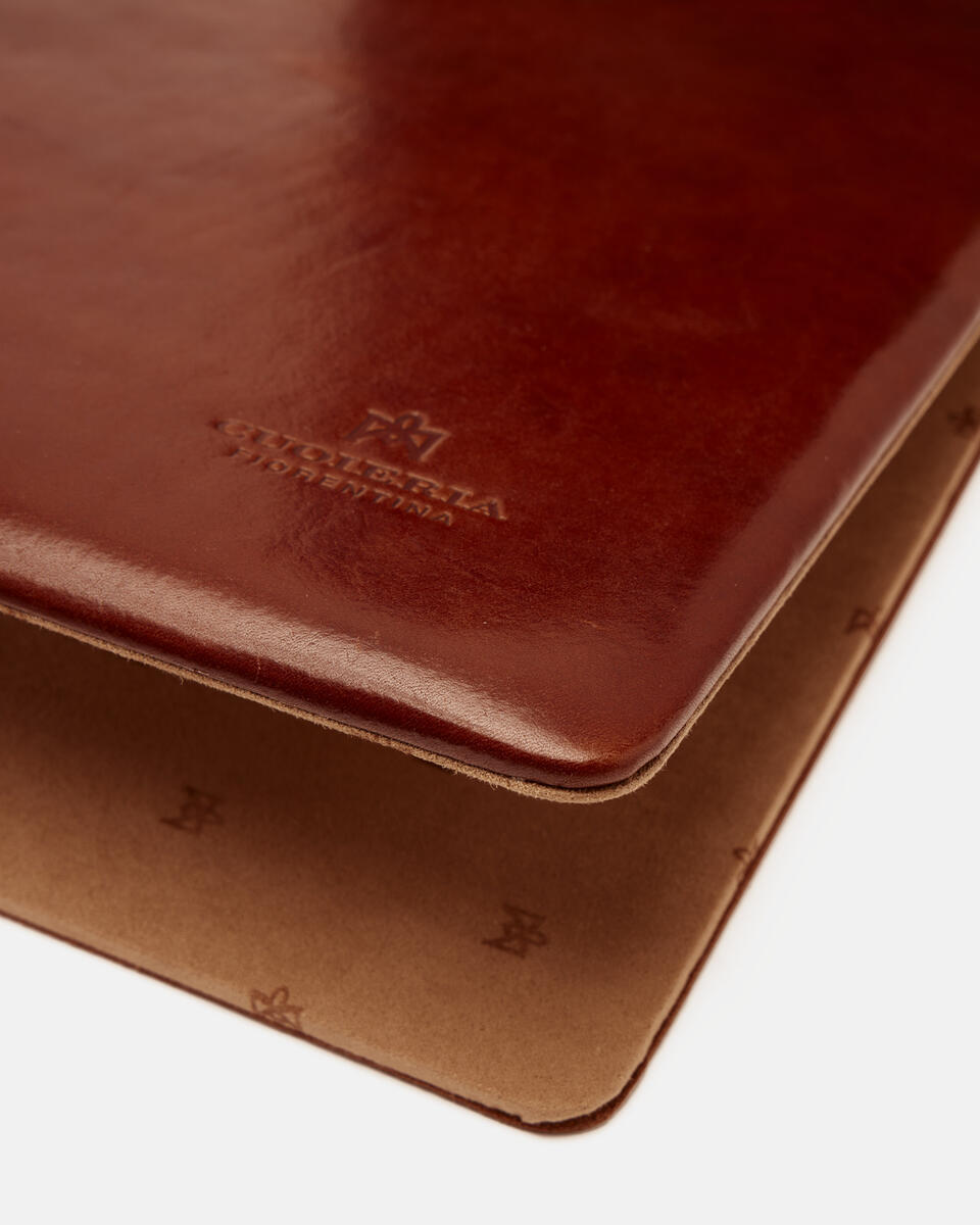 Desk set Brown  - Office - Briefcases - Cuoieria Fiorentina
