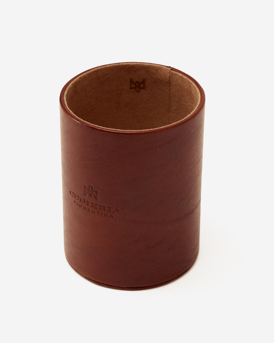 Desk set Brown  - Office - Briefcases - Cuoieria Fiorentina